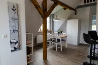 Genießen sie Ihren Urlaub mit Traumhaftem Blick Über die Wiesen Nahe der Schlei Hotels in Grödersby