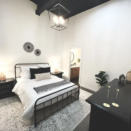 NEW!  The Flats - Industrial/modern loft within walking distance to downtown!