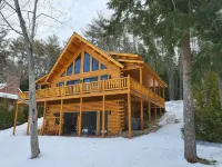 The NEW Damon Pond Log Cabin