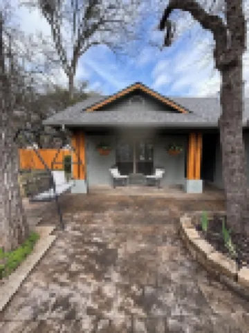 Cozy and cheerful three bedroom home with hot tub.