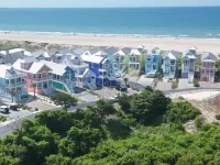 Oceanside Home with water views with community Pool in Dunes and close to beach.