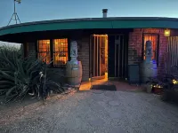 Elegant magical rustic round house by Saguaro National Park