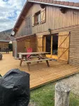 South-facing chalet