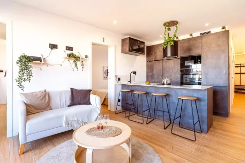 Penthouse by Unik Vacation - ห้องครัว