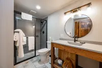 Poolside Access and Patio - Charming Suite Escape