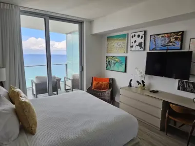 Stunning Retreat with Panoramic Ocean-View Balcony Hôtels à proximité de l'Aéroport international de Fort Lauderdale-Hollywood