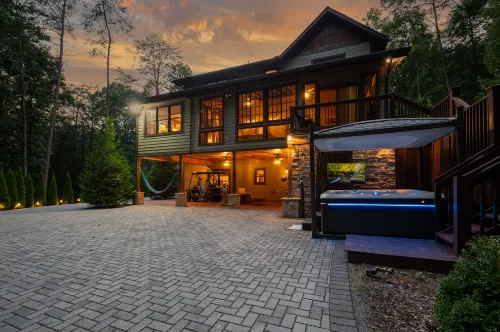 Luxury Amenities and Private Basketball Court - Stunning Mountain Sanctuary