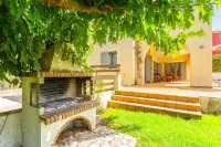 Villa Katerina Large Private Pool Walk to Beach Sea Views A C Wifi Car Not Required - 1021