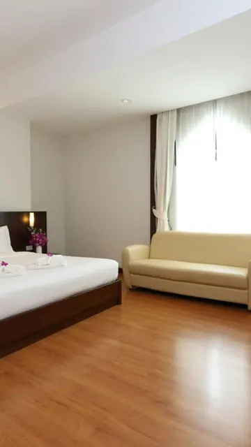 ห้องดีลักซ์เตียงใหญ่มีเตียงใหญ่