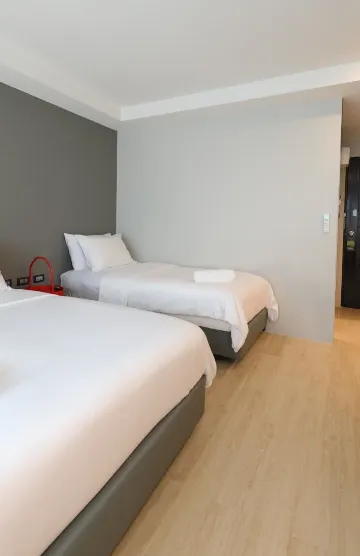 ห้องสแตนดาร์ดสำหรับสามท่าน ปลอดบุหรี่