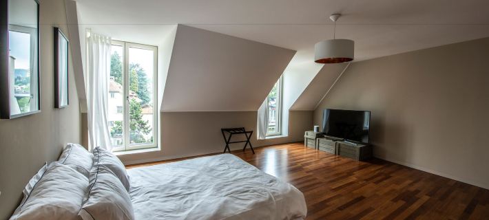 Lucerne Lake View Apartments Hotele w: Lucerna