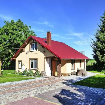 House in Wiejkowo Near Szczecin Lagoon