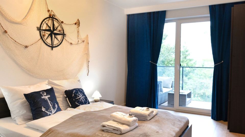 Comfortable apartment near the river, Dziwnow