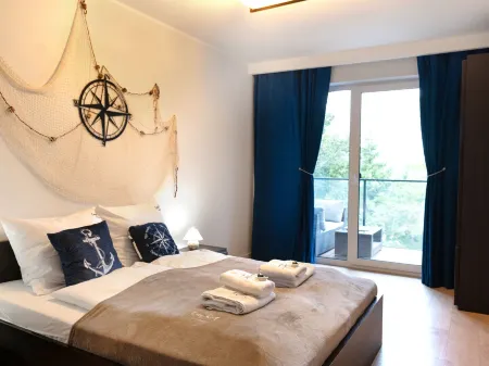 Comfortable apartment near the river, Dziwnow