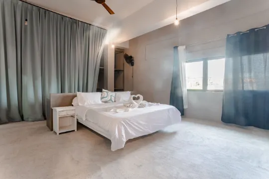 ดีลักซ์อพาร์ตเมนต์มีวิวของสวนหย่อม