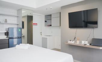 Warm and Simply Studio Room at Urbantown Serpong Apartment