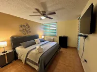 New walkup penthouse condo in lovely Serenity by the Sea,WiFi, AC, 24/7 security