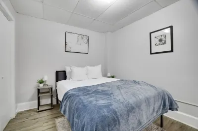 In Unit W&D Free Parking Fast Wifi 5 Min Downtown