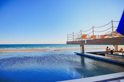Beachfront 1-bedroom luxury condo at Encantame Towers by the Sea of Cortez. - Gym