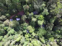 火山口湖泊雨林小屋酒店