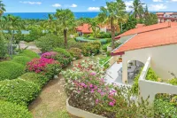 Royal Beach House with sea view and large community pool.