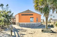 Oak Island Home w/ Pool: Walk to Long Beach! - Beach