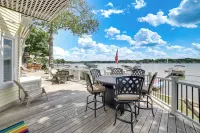 Waterfront Clarklake Escape - Deck, Dock & Views - Hot Tub