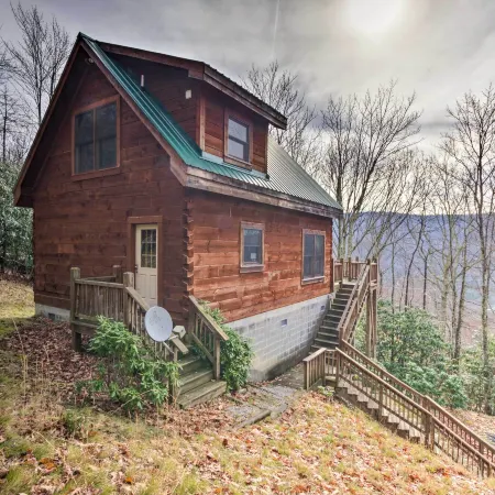 Beech Mountain Cabin w/ 180° Views: Near Hiking!