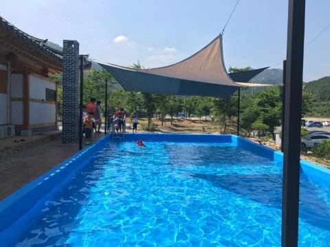 청풍헌 한옥 내부