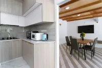 charming 2-room apartment offers the perfect retreat for families and friends.