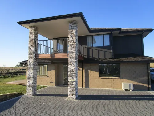 Apartment with lake, mountain & rural views.