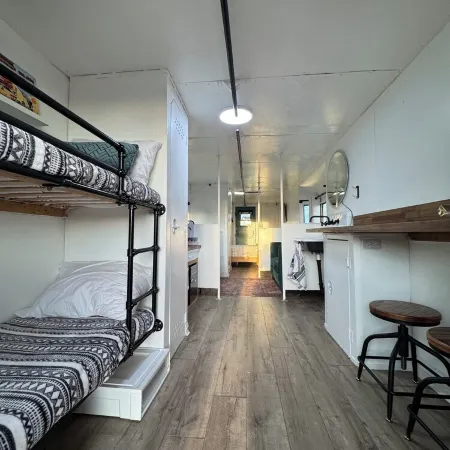Caboose on a quiet country road with WiFi, AC
