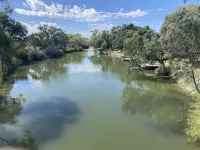 Private mooring with access to the main river, just 75 metres away.