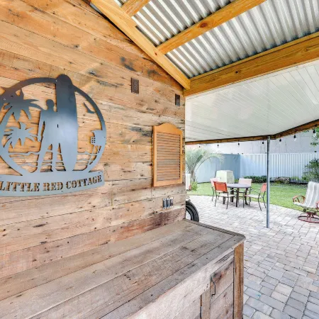 St Augustine Studio: Patio, Swing + 3 Mi to Beach