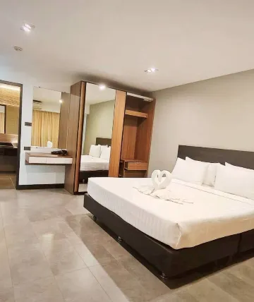 ห้องสวีทพร้อมครัวเล็ก วิวเมือง