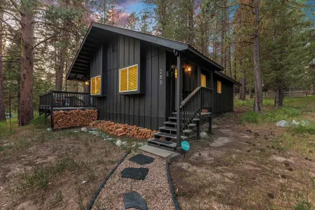 Alpine Nine - Modern, cozy cabin in the woods close to town