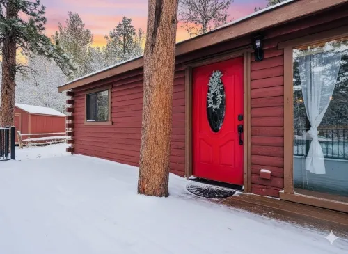 Cozy Boutique Mtn Cabin, Hot Tub, Views, Privacy, Dogs OK, Sleeps 1 to 4 Guests