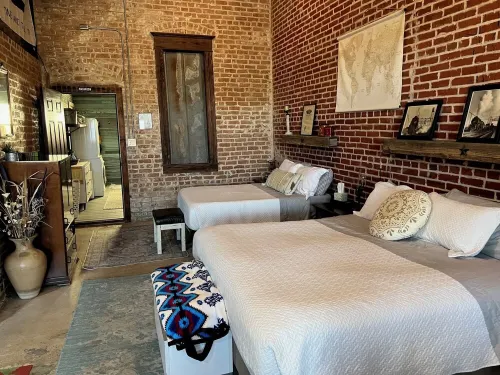 Unique 1870's building with outdoor space to relax