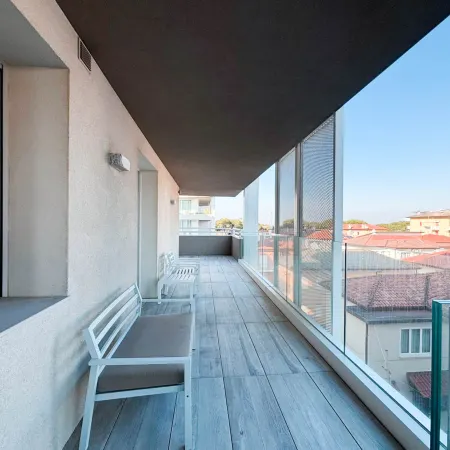 Modern apartment steps from the beach