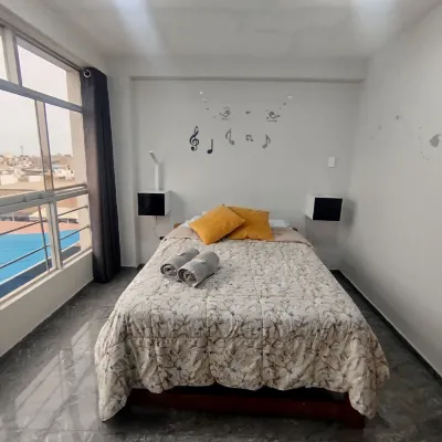 Departamentos Appart d'Eliette Hoteles cerca de Estadio Mansiche