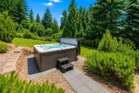 Huge Luxury Home with huge Deck near Powell Butte Park - Jacuzzi
