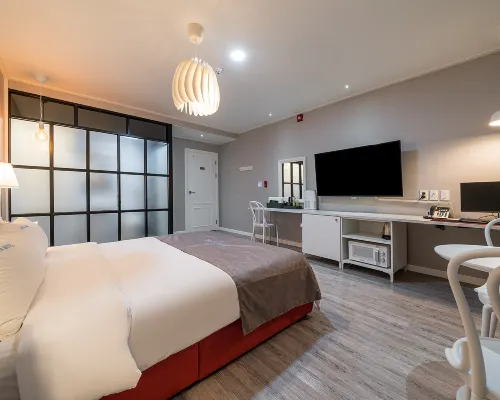 Wonju Java Hotel (Munmak Branch) 橡树谷滑雪场附近的飯店