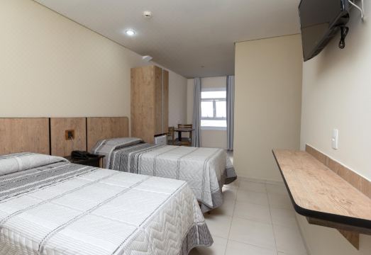 호텔 아메리카 두 술의 뷔페식 아침 식사