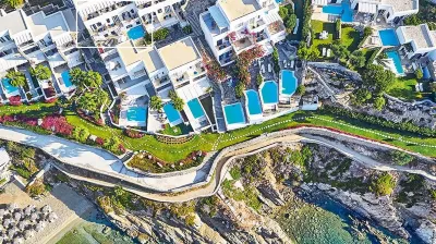 Mykonos Blu, A Grecotel Resort to Live Hotels near Artemoulas Studios Mykonos