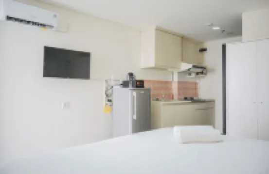 Minimalist Studio Bintaro Icon Apartment Near British School by Travelio