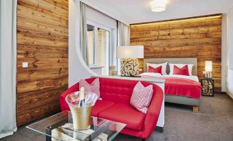 Suite fur Bis zu 4 P & Wellnessbereich