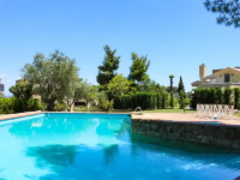 Sani Luxury Villas Hotele w: Sane