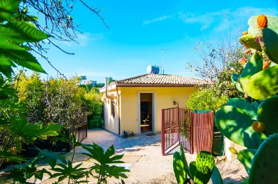 Cottage in the lemon grove on the sea