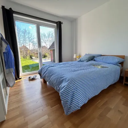 Wattkante Burhave, Apartment Ebbe & Flut: Danish stove, 70 sqm, near the beach