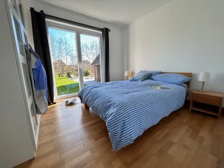 Wattkante Burhave, Apartment Ebbe & Flut: Danish stove, 70 sqm, near the beach